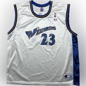 Vintage Champion Jersey Michael Jordan 23 Washington Wizards Mens XL 48 Adult